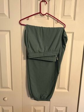 JOYSPUN Casual Teal Jogger Pants